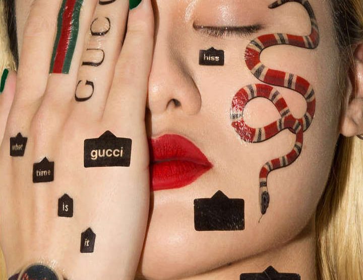 Publicité Gucci Montre