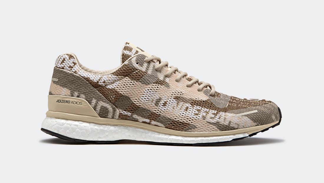 Adidas Undefeated adizero adios camo