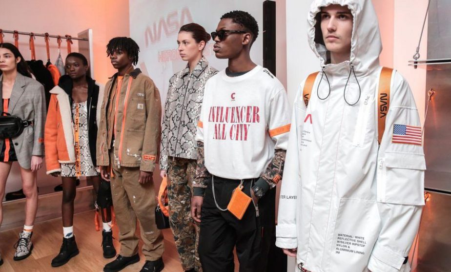 Heron Preston Collection Fall Winter 18 19 NASA Carhartt WIP