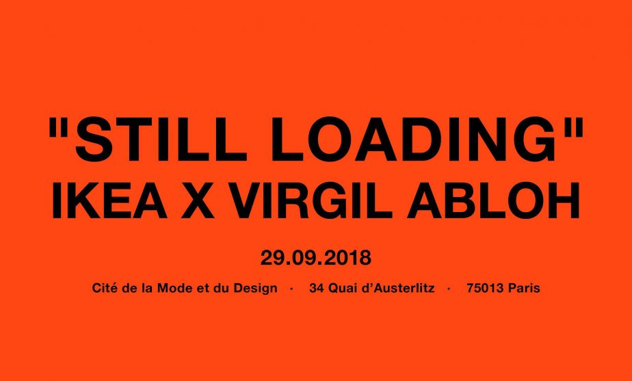 Still Loading Virgil Abloh Ikea Off White Paris Cité de la Mode